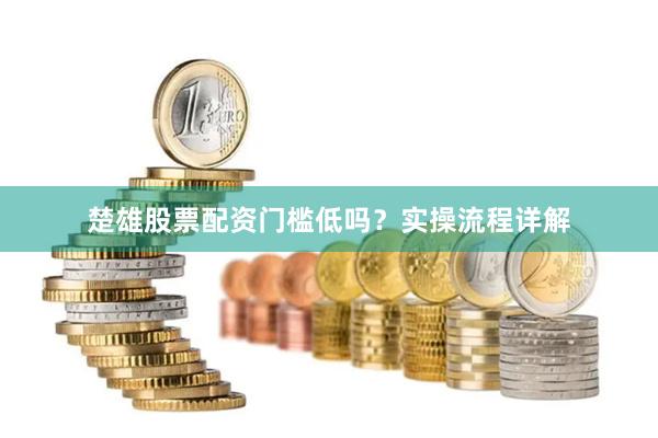楚雄股票配资门槛低吗？实操流程详解